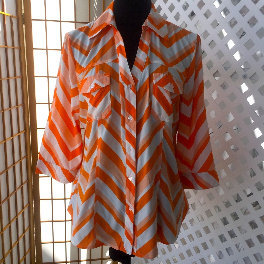 Passports Button Front Shirt